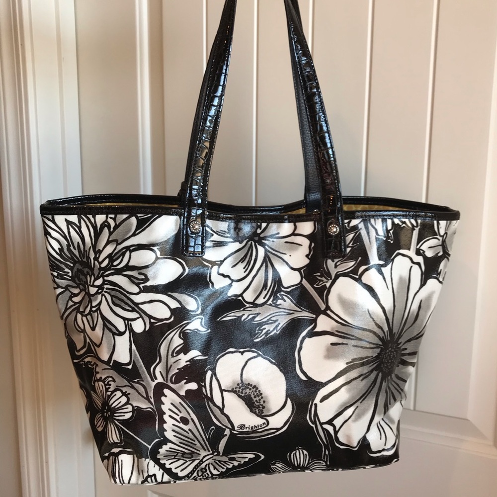 Brighton Floral Handbag Tote Bag E330415